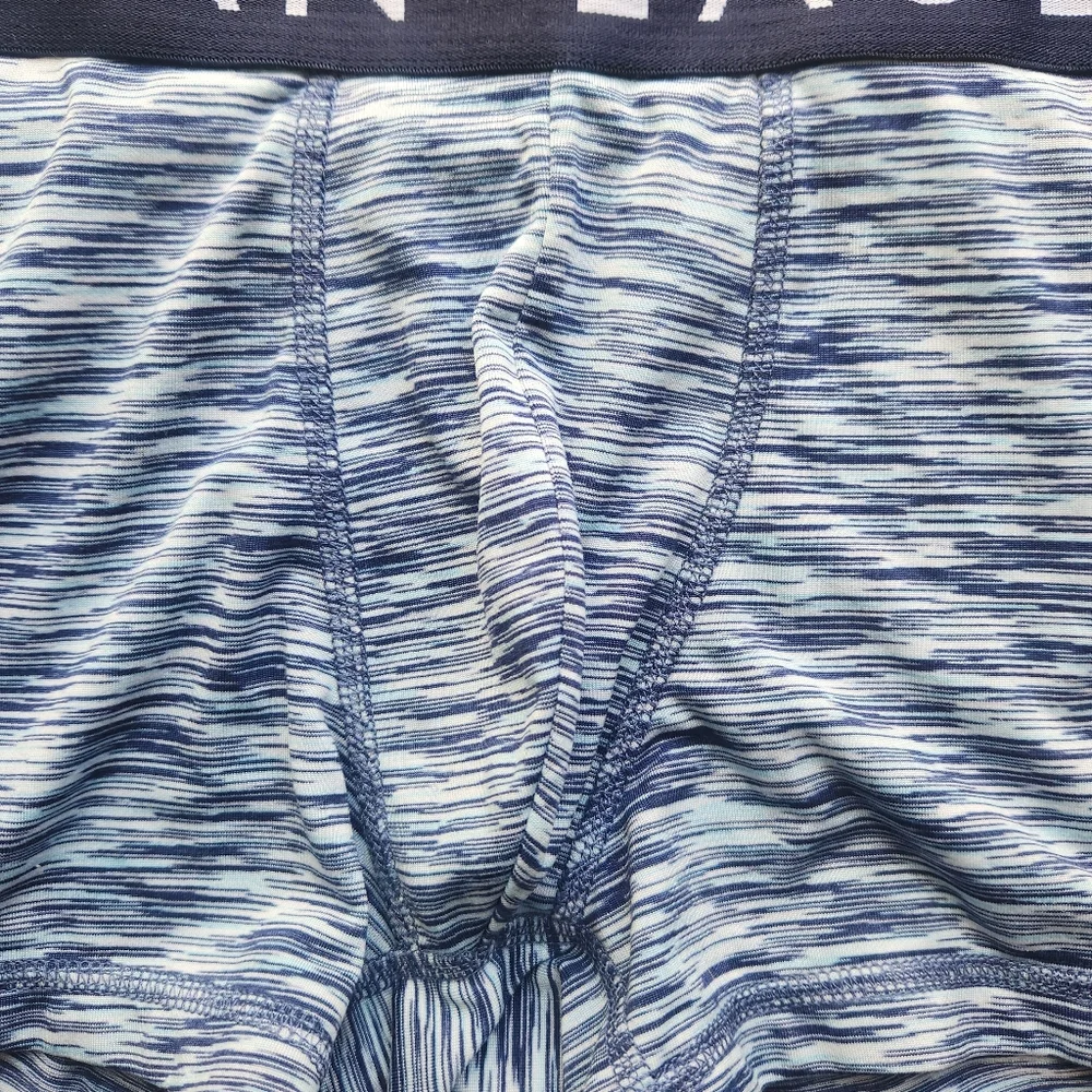 Men's AMERICAN EAGLE Blue Space Dye FLEX Boxer Briefs Medium